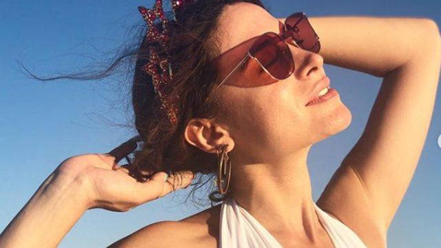 Belçim Bilgin yeni sevgilisi Alfredo Di Blasio ile Çeşme tatilinde!