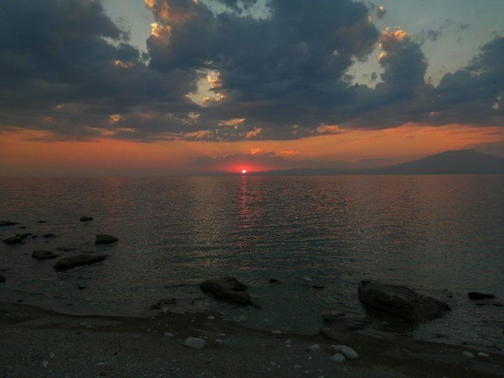 Van’da eşsiz gün batımı G3