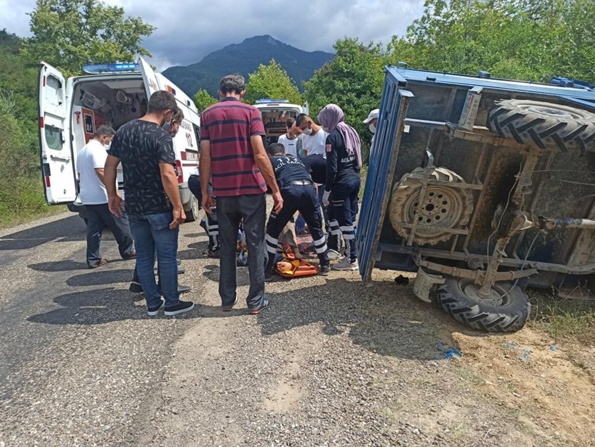 Kastamonu&rsquo;da patpat kazası: 2 yaralı
