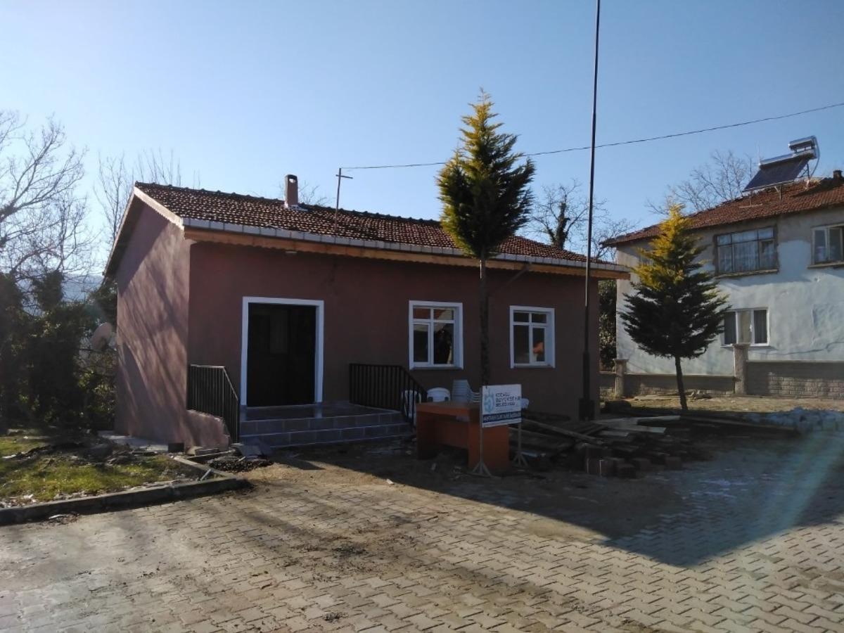 Mesruriye muhtarlık binası el birliğiyle yapıldı