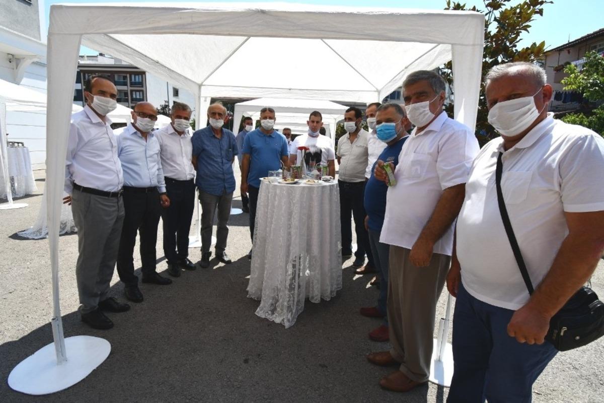 Altınova&rsquo;da bayramlaşma