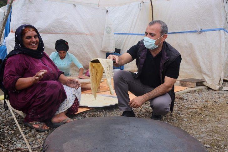 Vali Sonel, mevsimlik fındık işçilerini ziyaret etti G4