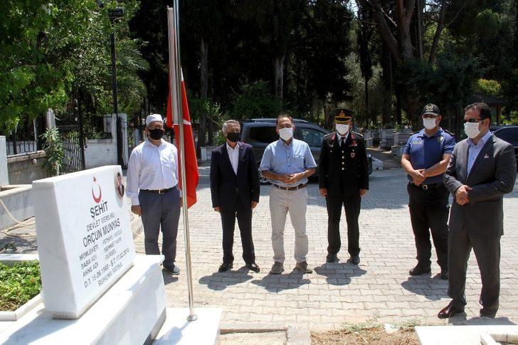 Kaymakam Fırat  şehit ailelerine bayram ziyareti G4