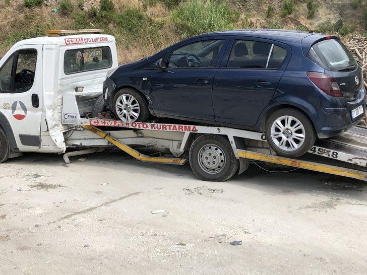 Samandağ’da trafik kazası: 2 yaralı G1