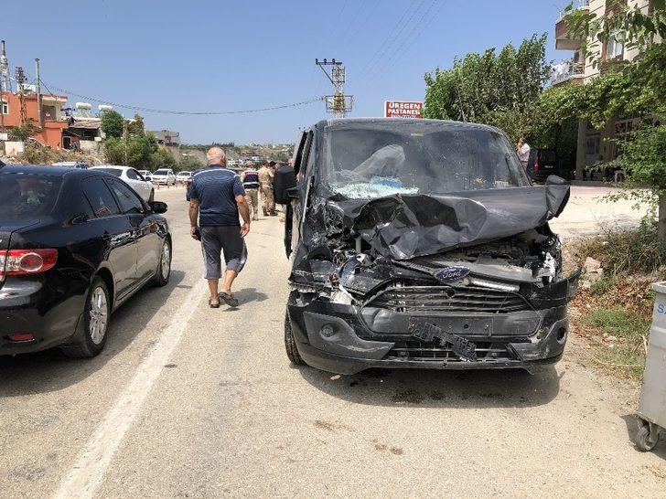 Samandağ’da trafik kazası: 2 yaralı G2