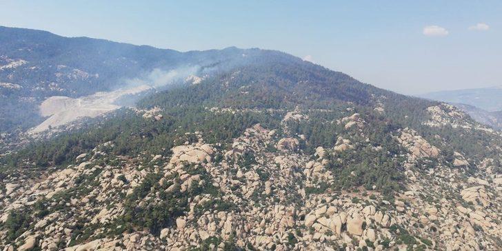 Aydın’da başlayarak Muğla’ya ulaşan orman yangını kontrol altına alındı G5