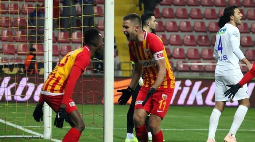 Kayserispor 7 kafa gol&uuml; attı