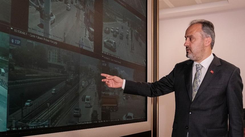 Bursa trafiği 942 kamera ile izlenecek