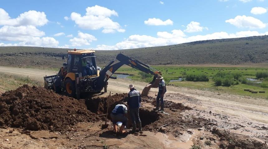 Tekman ESKİ ekipleri &ccedil;alışmalara devam ediyor