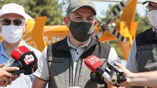 Bakan Pakdemirli: İzmir Menderes'teki yangınla ilgili bir ilgili kişi gözaltına alındı