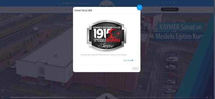 “Dönmeyi Düşünmeyenler 1915 Çanakkale -15 Temmuz Ruhu Sergisi Sanal Sergi-360" G2