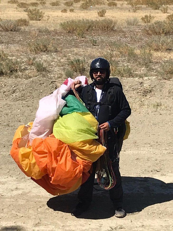 Yamaç paraşütçülerinden bayram uçuşu G5