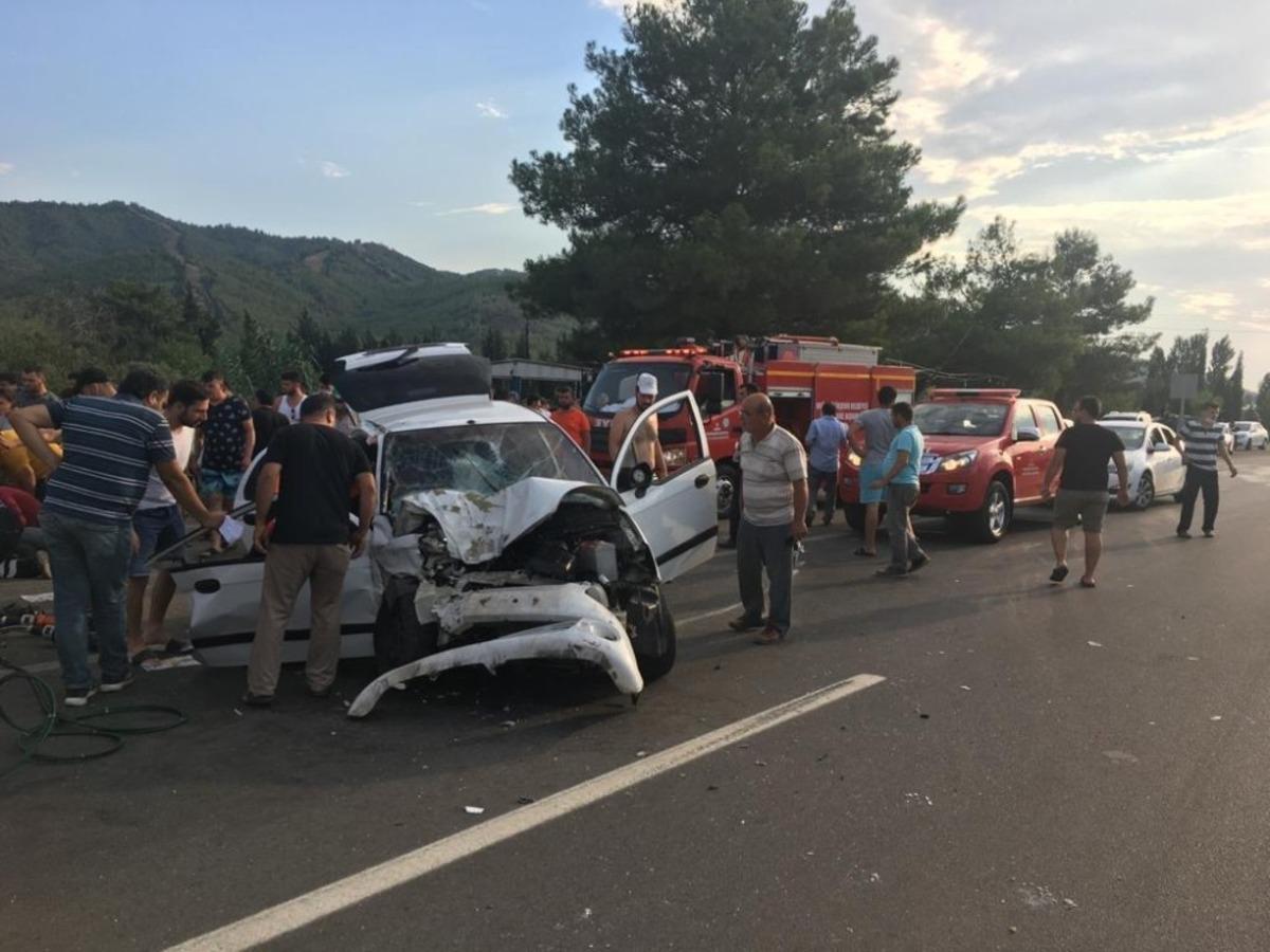 Muğla&rsquo;da trafik kazası: 4 yaralı