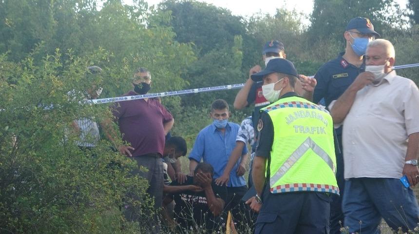 13 yaşındaki çocuğun kullandığı traktör şarampole yuvarlandı