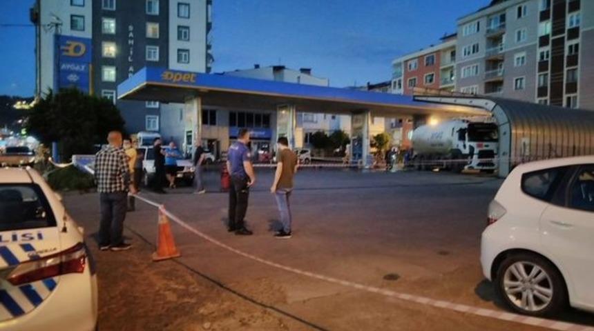 Giresun'da LPG tankerindeki sızıntı ekipleri harekete ge&ccedil;irdi