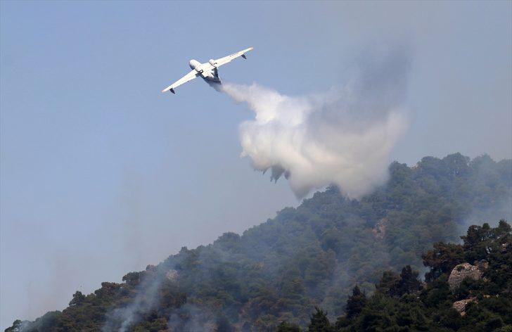 GÜNCELLEME - Manisa'daki orman yangını kontrol altına alındı G3