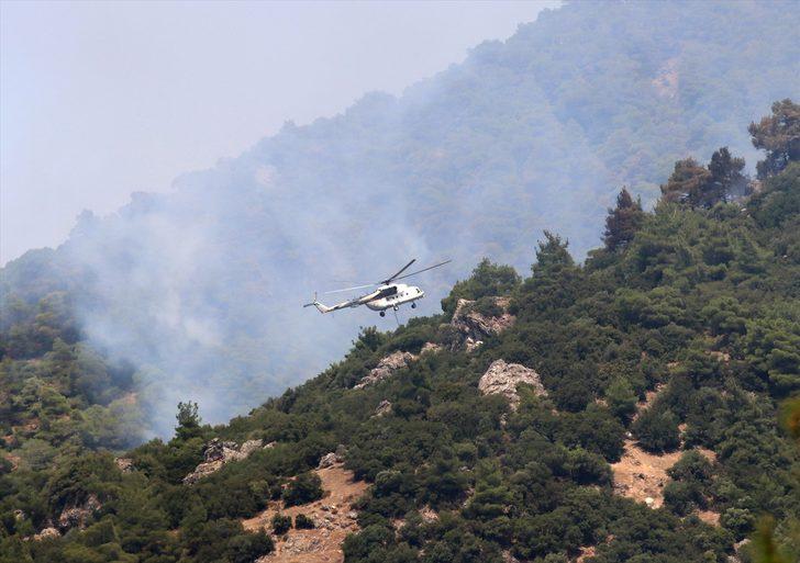 GÜNCELLEME - Manisa'daki orman yangını kontrol altına alındı G4