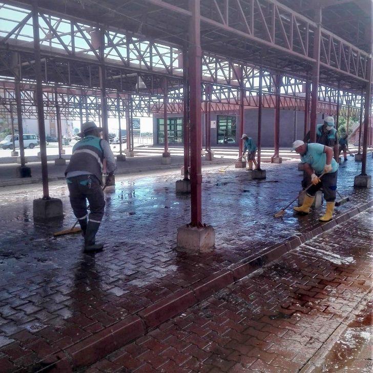 Melikgazi’de kurban kesim yerleri dezenfekte edildi G2