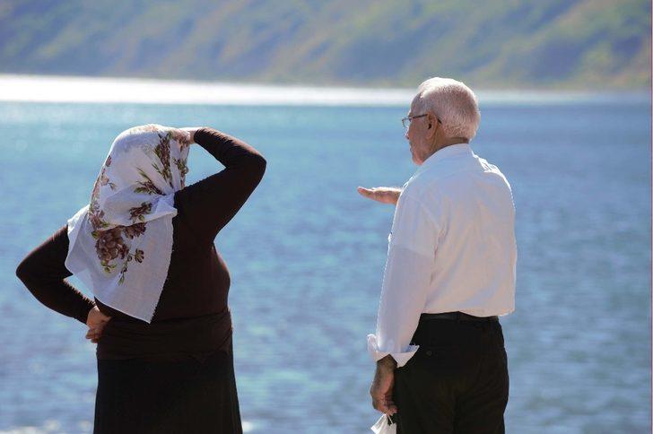 Nemrut Krater Gölü ziyaretçilerini mest ediyor!  G3