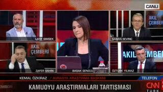 CNN Türk'teki anket iddiası olay yarattı! Latif Şimşek ile Kemal Özkiraz birbirine girdi