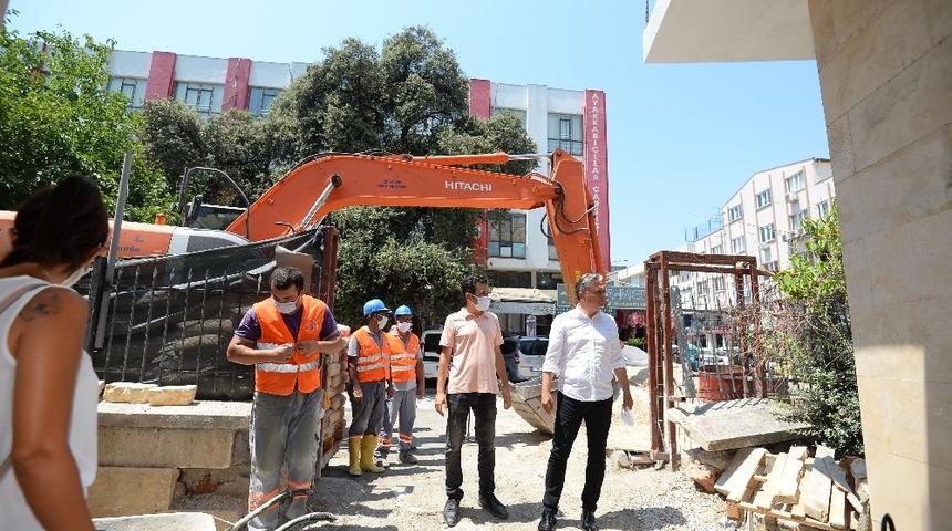 Muratpaşa Cami m&uuml;ştemilatında son aşamaya geldi