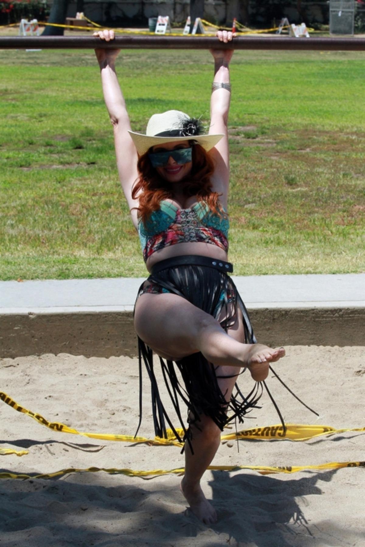 Phoebe Price'tan spor pozları 