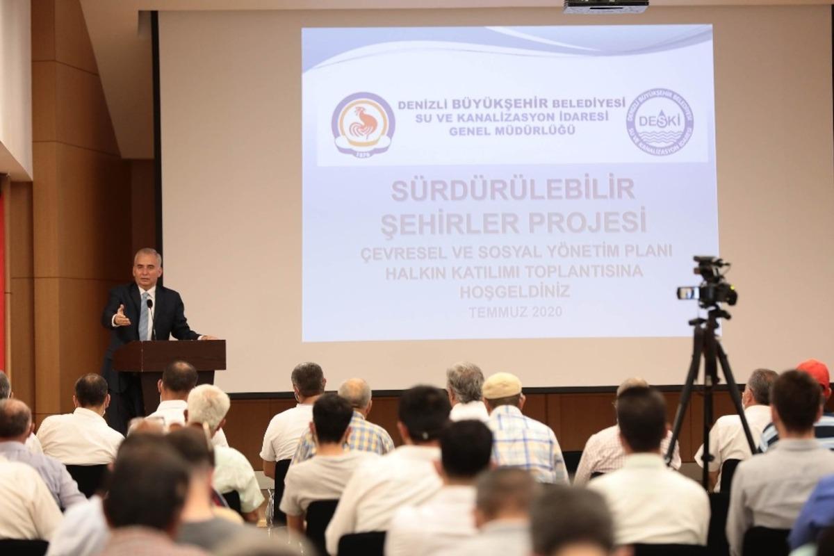 &rsquo;S&uuml;rd&uuml;r&uuml;lebilir Şehirler&rsquo; projesi muhtar ve vatandaşlara anlatıldı