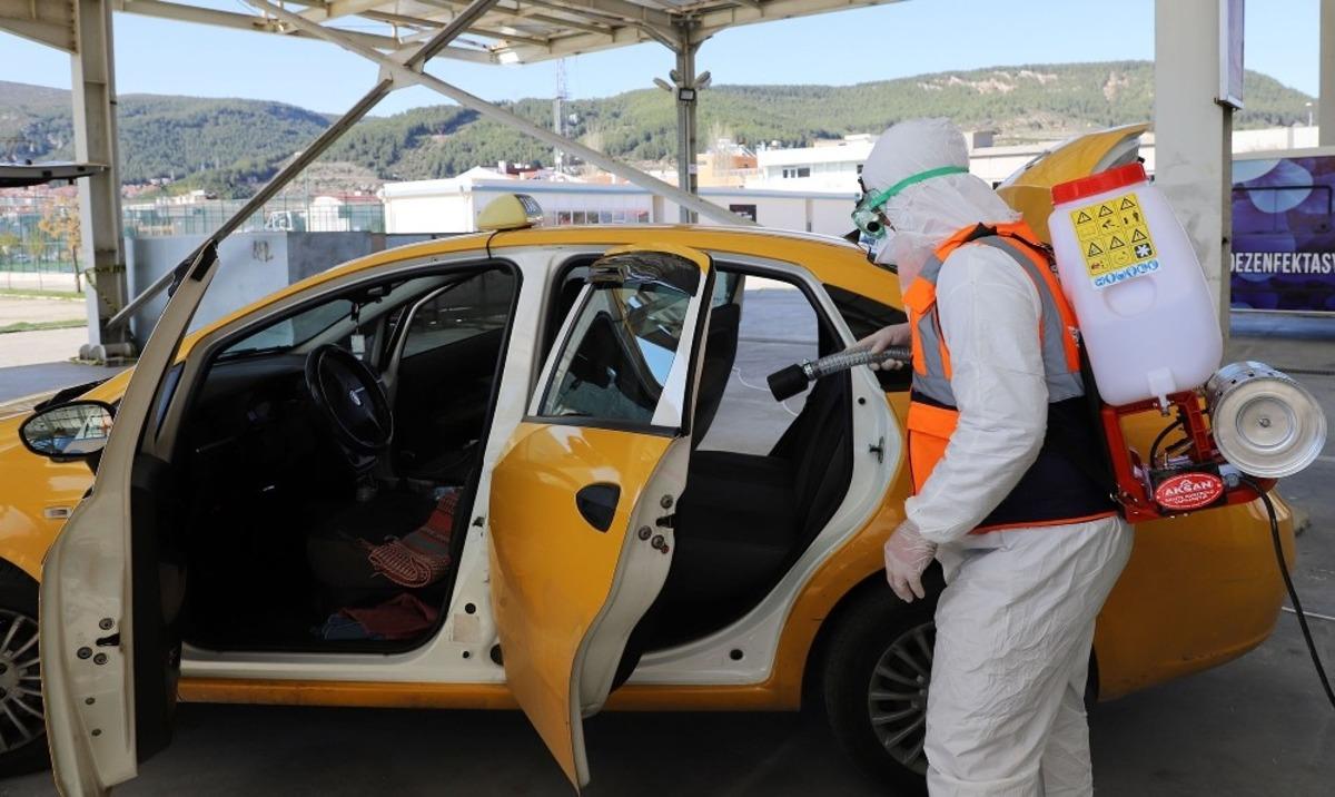 B&uuml;y&uuml;kşehir ulaşımda 82 Bin 655 adet dezenfekte yaptı