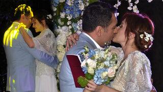 Sinem Öztürk ve Mustafa Uslu evlendi