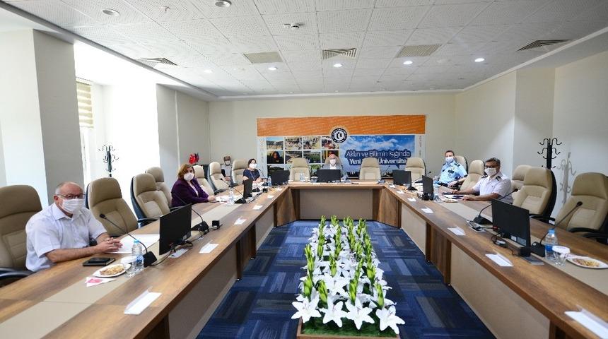 Uşak &Uuml;niversitesi&rsquo;nde DGS ve ALES sınav koordinasyon toplantısı d&uuml;zenlendi