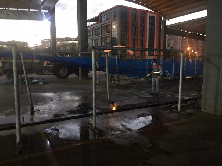 Diyarbakır’da kurban satış ve kesim yerleri tazyikli ve deterjanlı suyla yıkandı G3