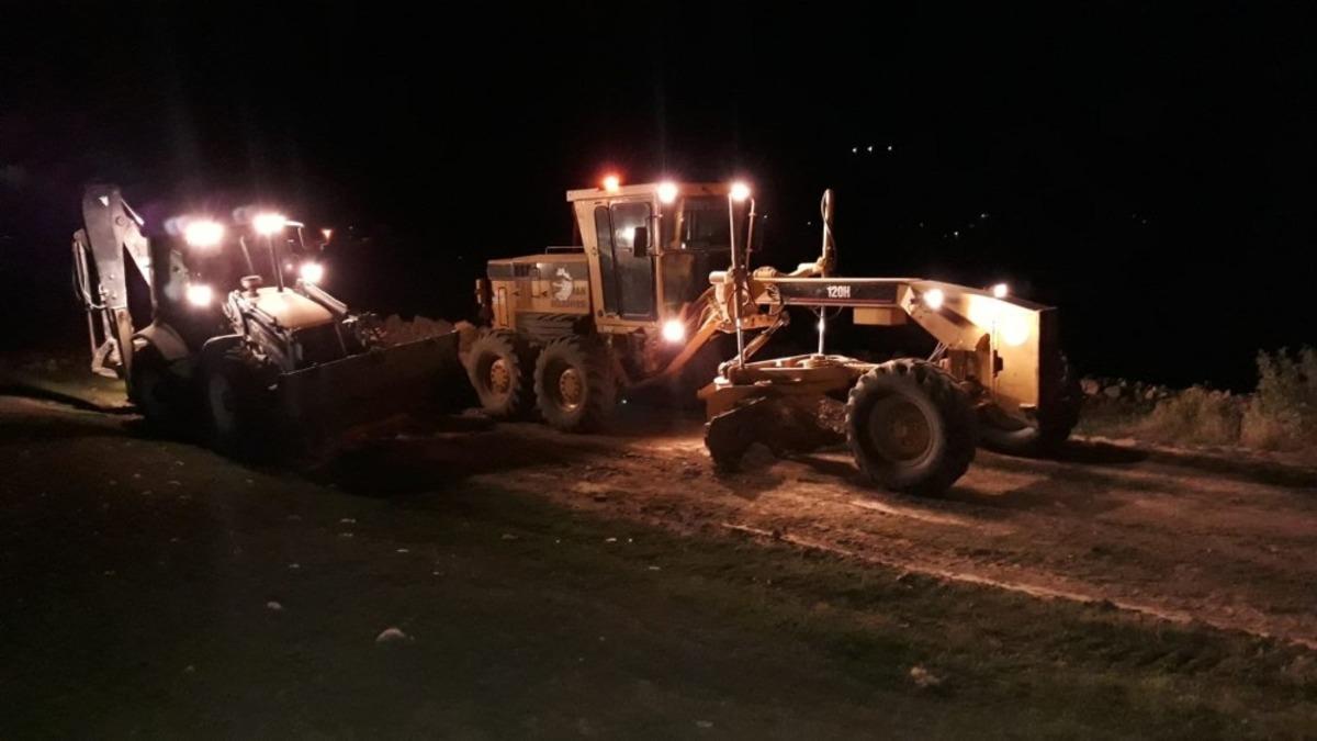 Karantinadan dolayı kırsal mahalle i&ccedil;in yeni yol