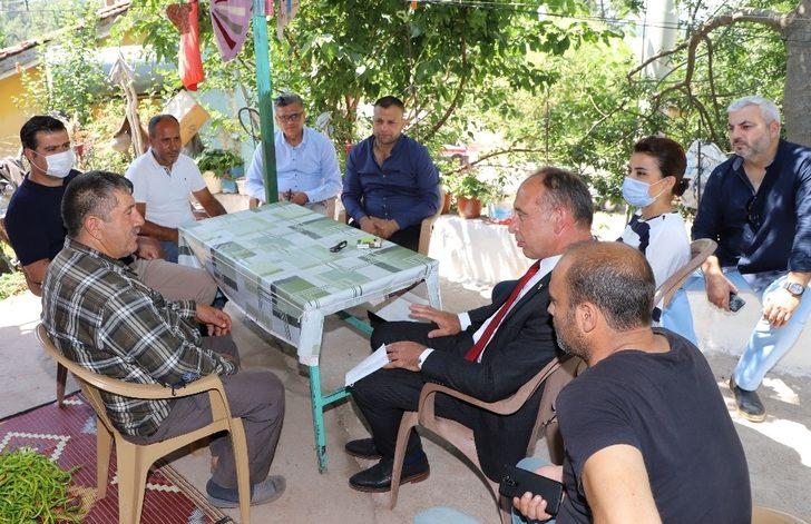 Başkan Akın’dan orman yangınının yaşandığı mahallelere ziyaret G4