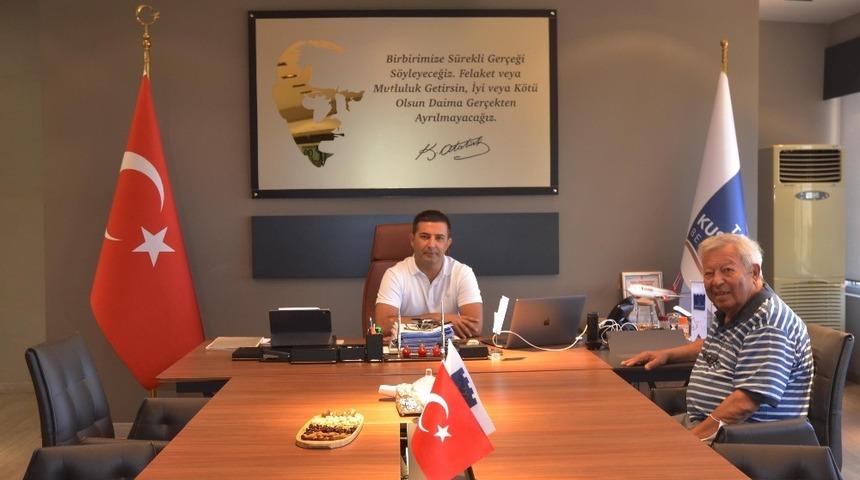 Eski milletvekili Postacı, Başkan Günel’i ziyaret etti