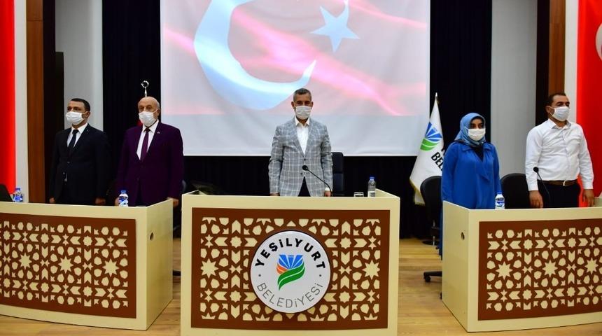 Yeşilyurt Belediye Meclisinde imar g&ouml;r&uuml;ş&uuml;ld&uuml;