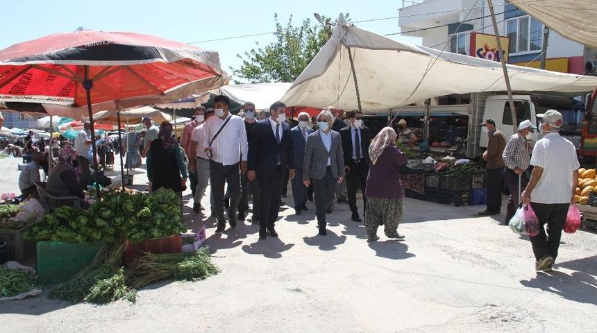 H&uuml;y&uuml;k&rsquo;te artan vakalar sebebiyle iki hafta s&uuml;reyle pazar kurulmayacak