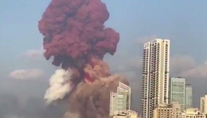 Son dakika! Beyrut'ta şiddetli patlama: 78 ölü, 4 bine yakın yaralı