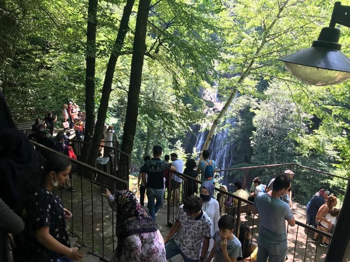 Bayramda mesire alanlarını 25 bin kişi ziyaret etti