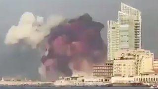 Beyrut'u sarsan patlama: Can kaybı artıyor