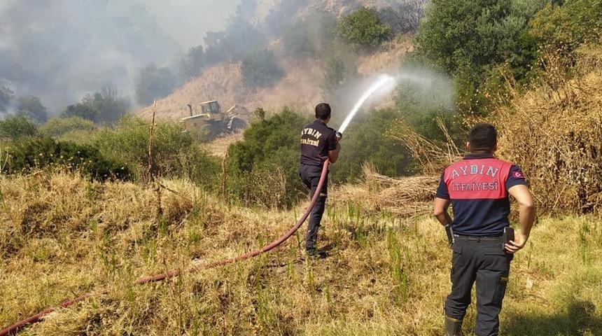 Aydın’daki yangın kontrol altında