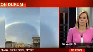 Görgü tanığı CNN Türk canlı yayınında Lübnan'daki patlamayı bu sözlerle tarif etti: Nükleer patlama gibiydi