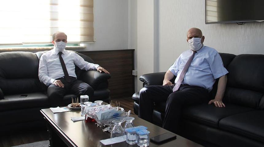 Vali Epcim&rsquo;den Başkan Pekmezci&rsquo;ye ziyaret