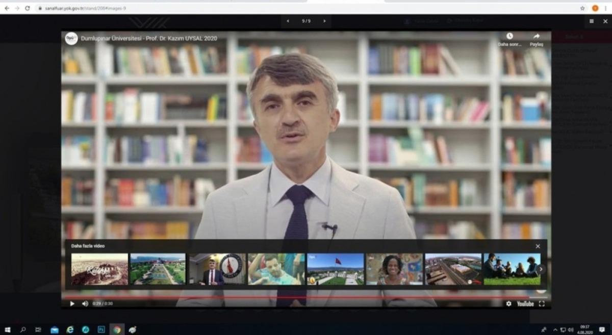 DP&Uuml;, Y&Ouml;K Sanal Fuarına katıldı