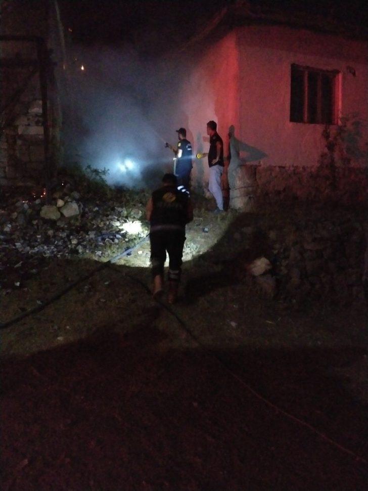 İtfaiye ekiplerinin erken müdahalesi olası faciayı önledi G4