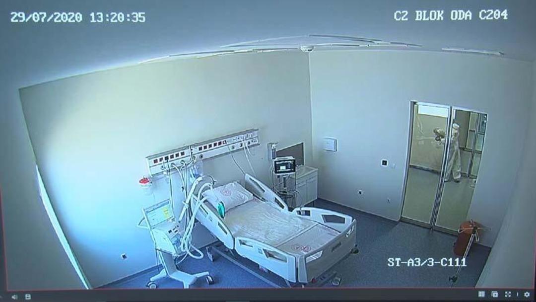 İşte pandemi hastanesinin yoğun bakım &uuml;nitesi! İlk kez g&ouml;r&uuml;nt&uuml;lendi