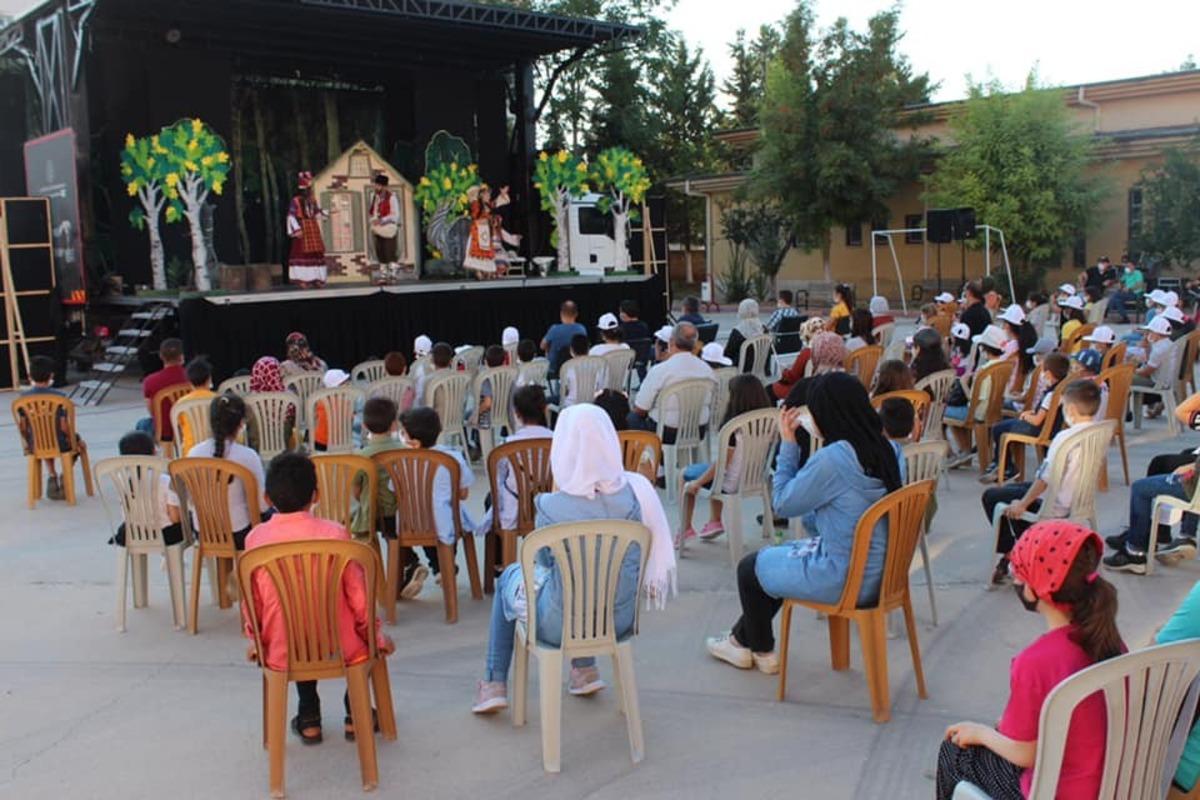 &ldquo;Altın Kız" &ccedil;ocuk oyunu tiyatro g&ouml;sterisi yapıldı