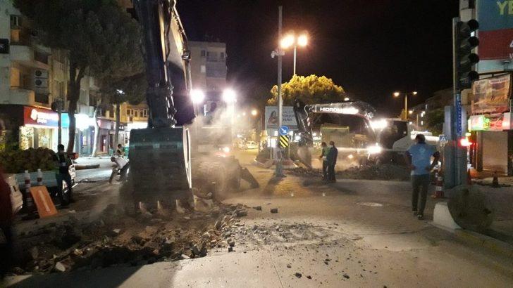 Zafer Meydanı’nda asfaltlama çalışmaları başladı G3