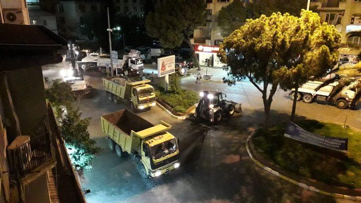 Zafer Meydanı’nda asfaltlama çalışmaları başladı G4