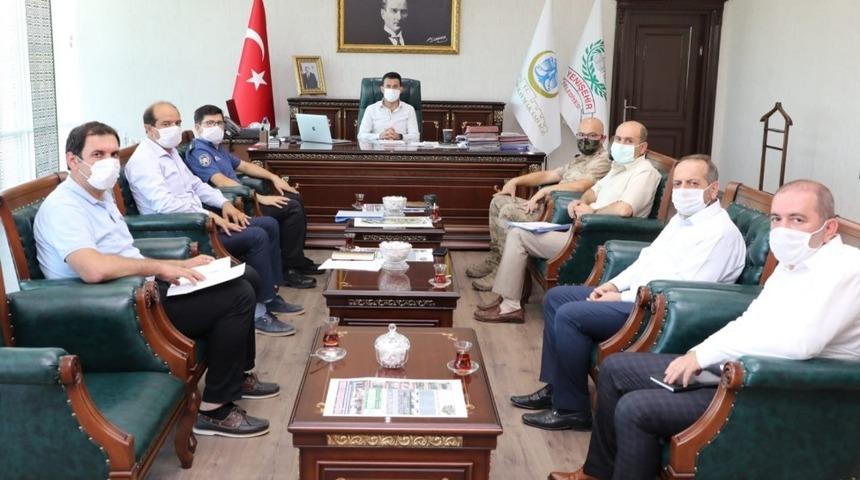 Yenişehir filyasyon &ccedil;alışmaları takip kurulu toplandı