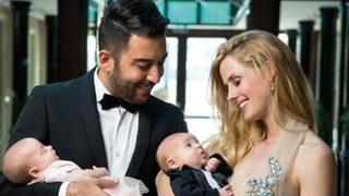 Wilma Elles'in ikiz bebekleri görücüye çıktı